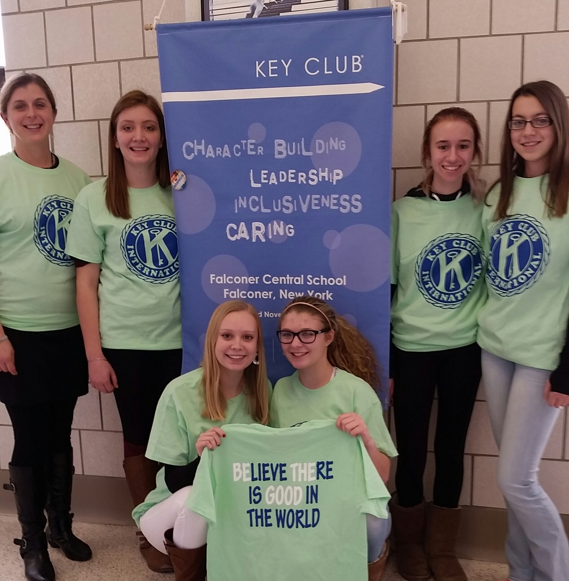 Falconer Central School Key Club Raising Money For Service Project